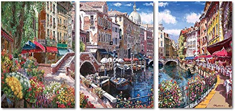Venice Panorama, Sam Park (1500pcs) 3-in-1 Triptych Multipack