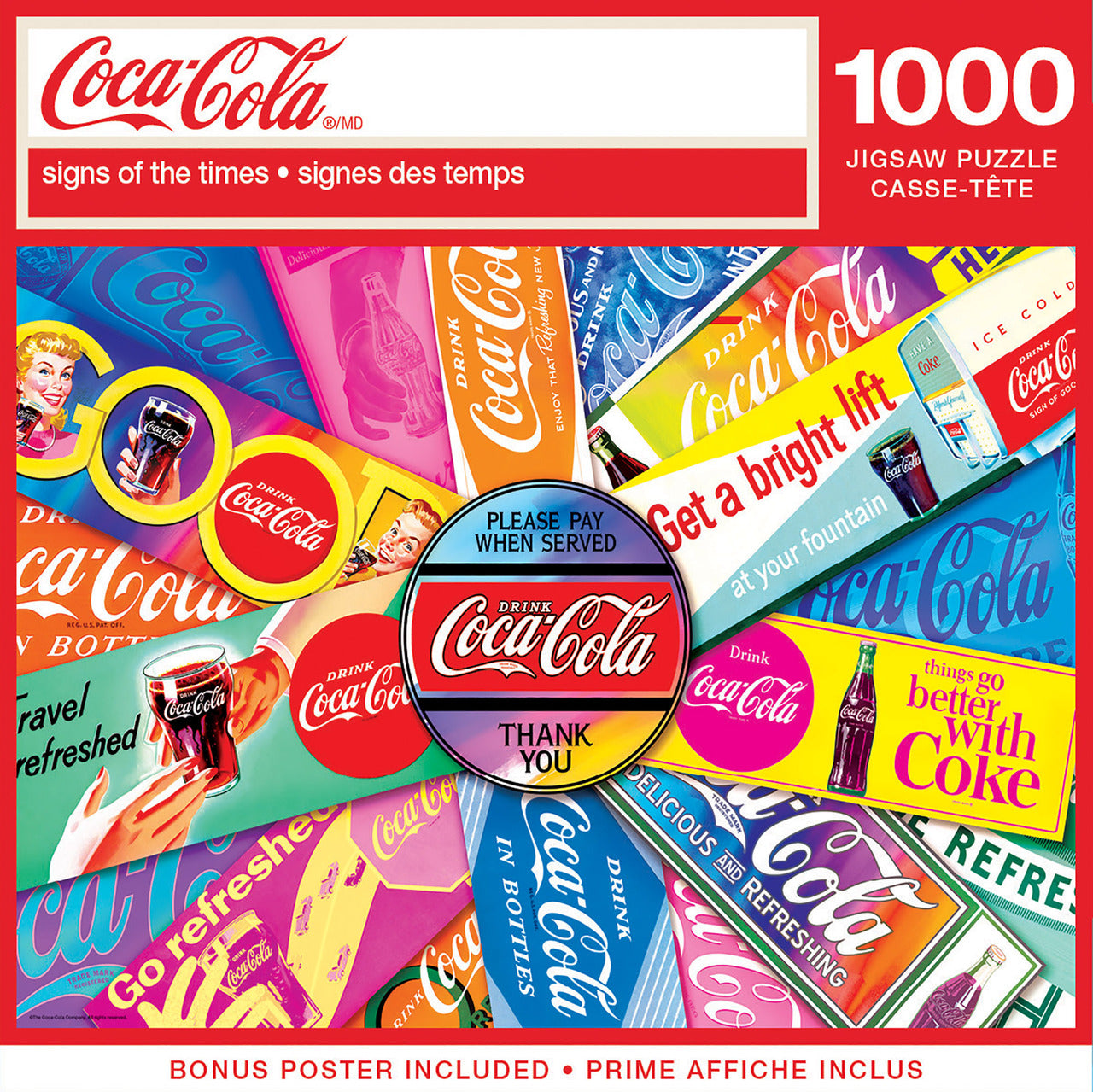 Coca-Cola Signs of The Times, 1000pcs