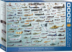 Évolution des avions militaires - Collection des plans de guerre ultime (2000pcs)