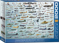 Évolution des avions militaires - Collection des plans de guerre ultime (2000pcs)