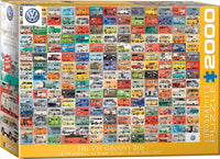 The VW Groovy Bus 2000pcs