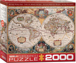 Carte du monde géographique d'Orbis (2000pcs)