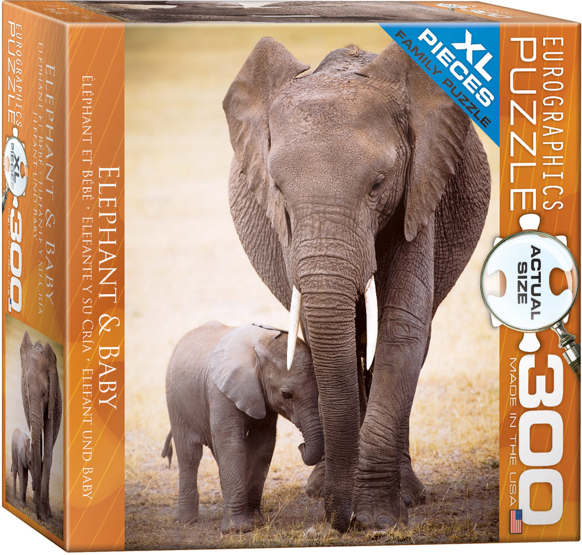 Elephant & Baby (300XLpcs)