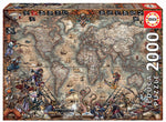 Pirates Map (Carte des Pirates) (2000pcs)