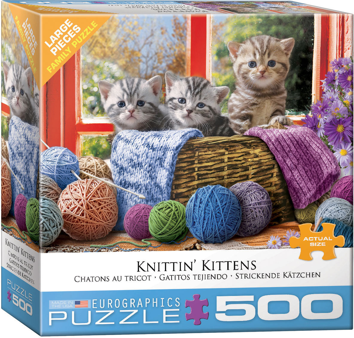 Knittin' Kittens (500XLpcs)
