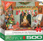 PFG Noël par la cheminée, Paul Normand (500xlpcs) (utilisation / utilisée - puzzles pour de bon)