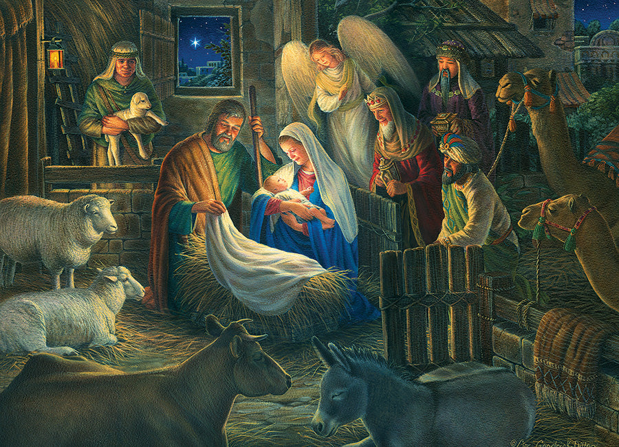 Away In A Manger, Liz Goodrick-Dillon