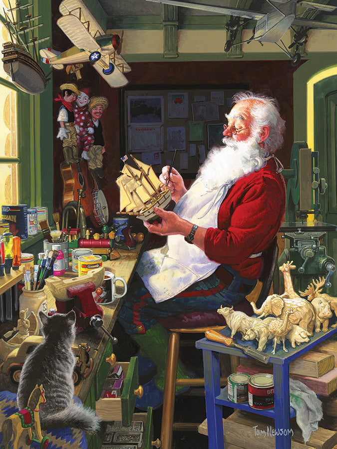 Santa's Workbench, Tom Newsom