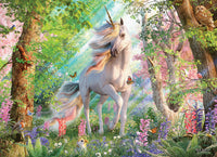 Licorne dans les bois