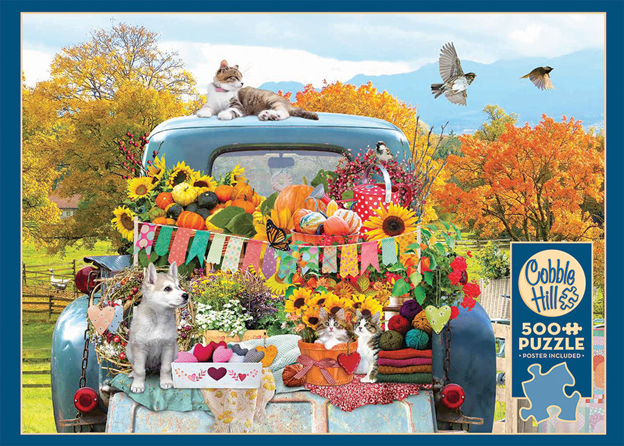 Country Truck In Autumn (500pcs)