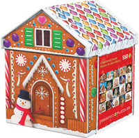 Gingerbread House Collectable Tin (550pcs)
