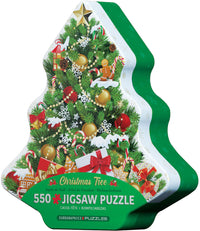 Christmas Tree Collectable Tin (550pcs)