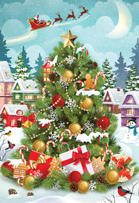 Christmas Tree Collectable Tin (550pcs)