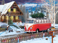 VW Christmas Bus Collectable Tin (550pcs)
