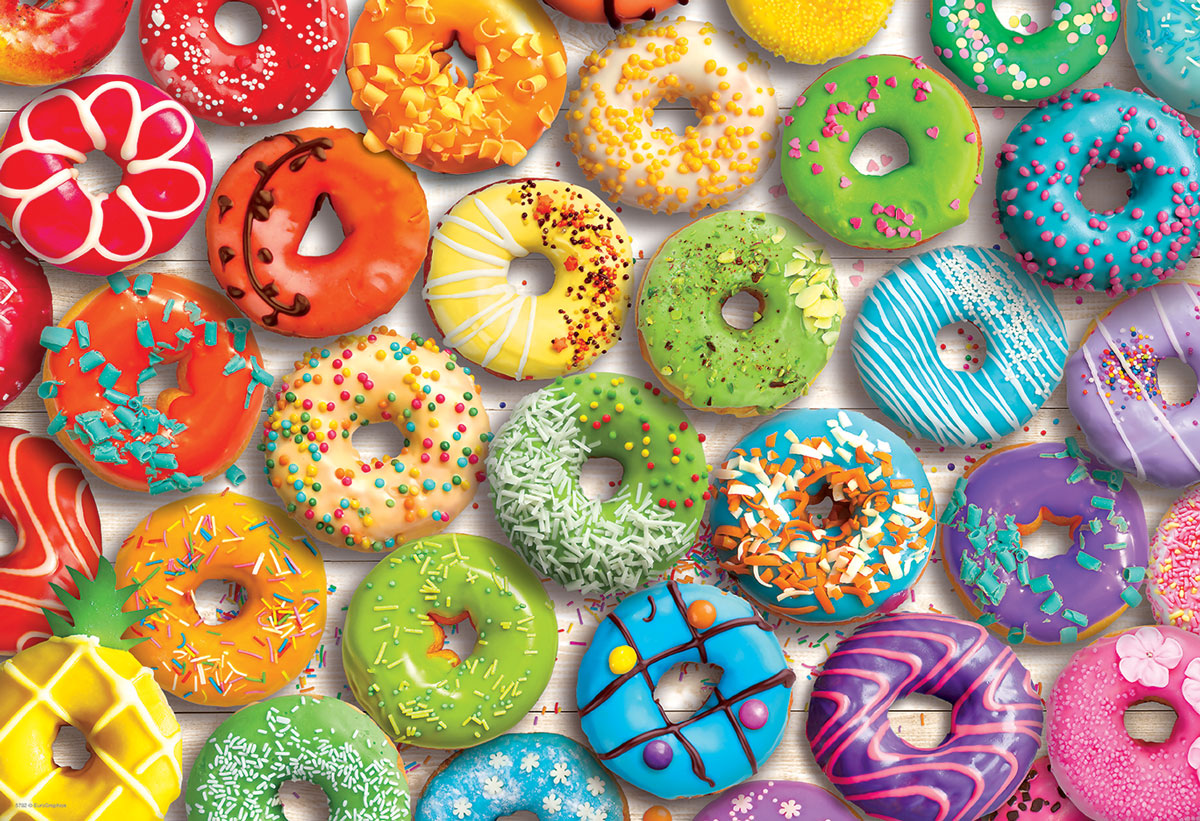 Donut Rainbow Collectable Tin (550pcs)
