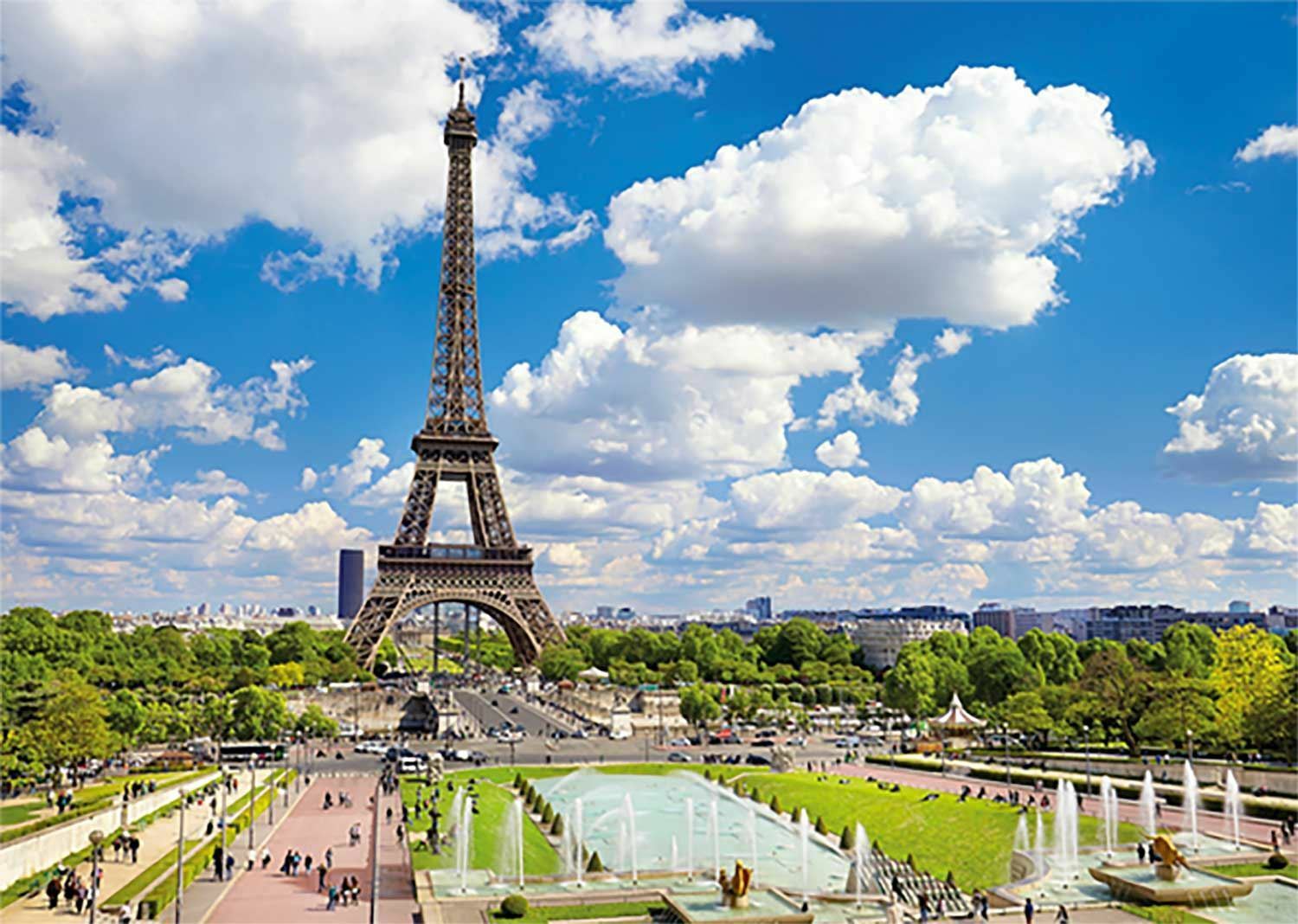 Eiffel Tower in Summer, Paris (1000pcs)