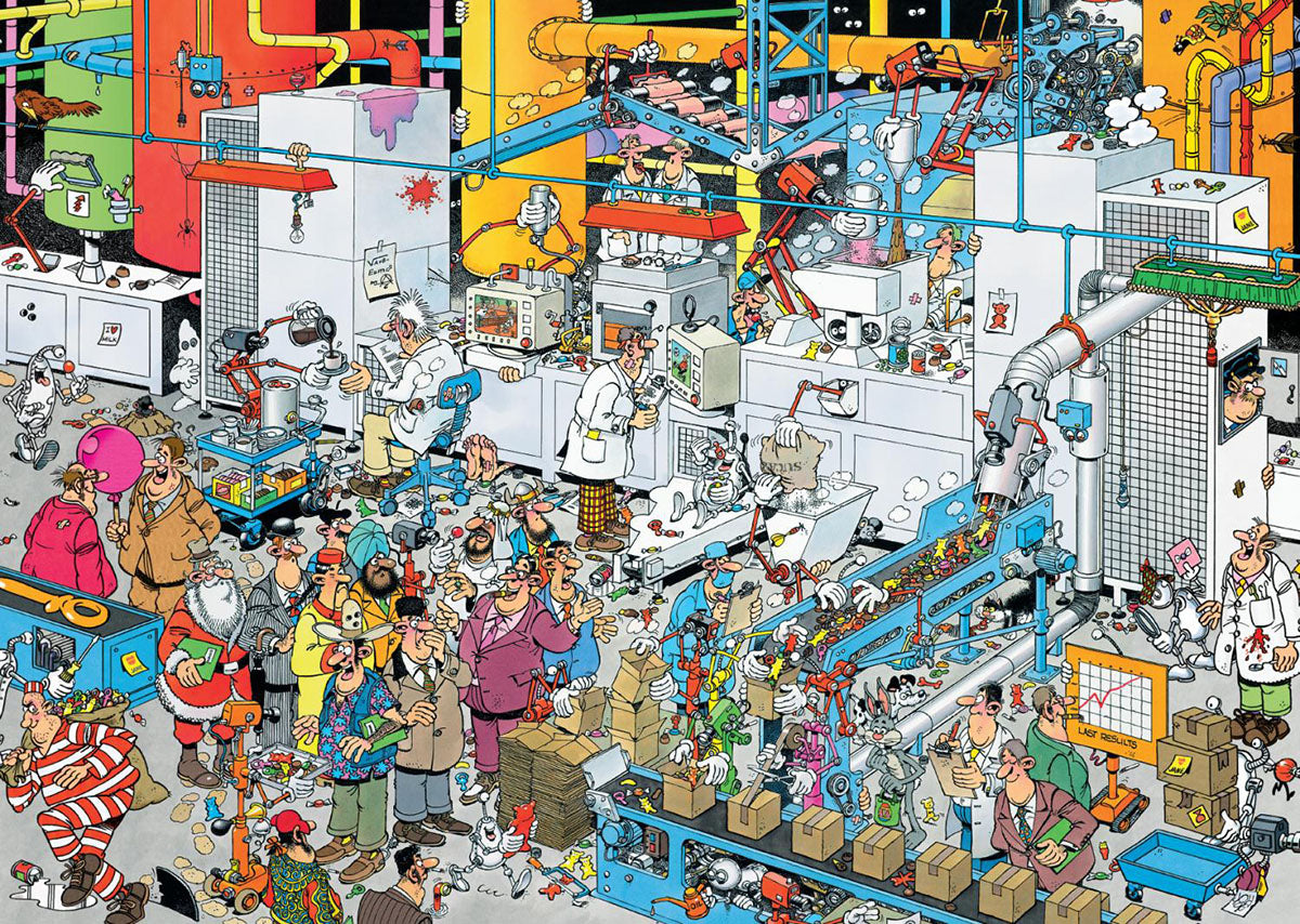 Candy Factory / Fabrique de bonbons, JVH (500pcs)