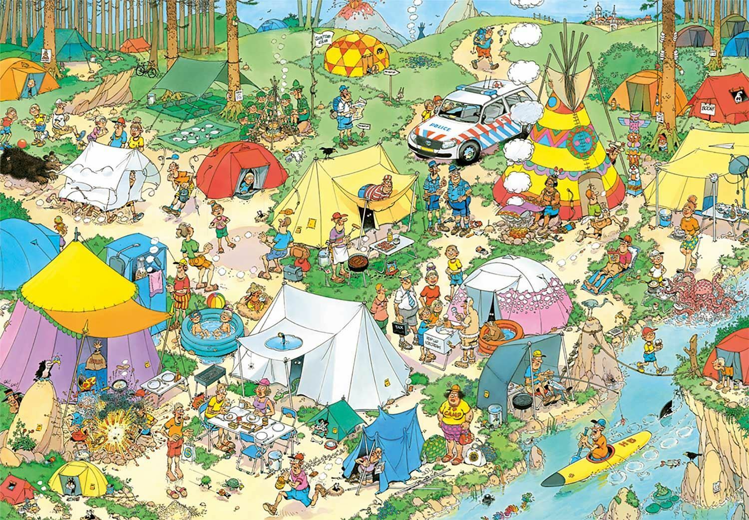 Camping in the Forest (2000 pcs)