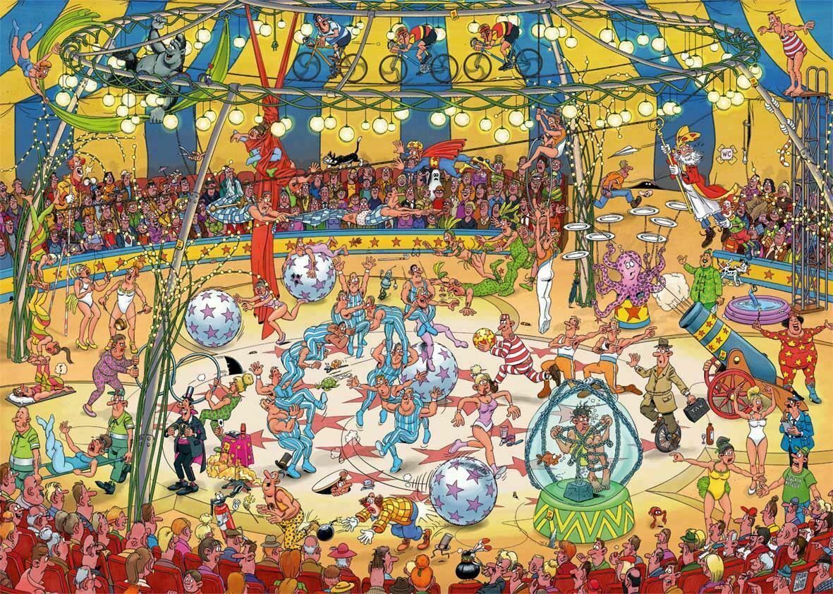 Acrobat Circus (Acrobates du cirque), JVH (1000pcs)