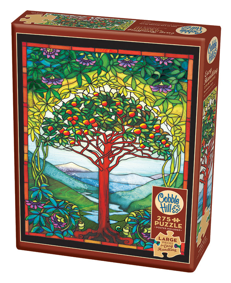 Tree Of Life Stained Glass, Louis Comfort Tiffany (275pcs)