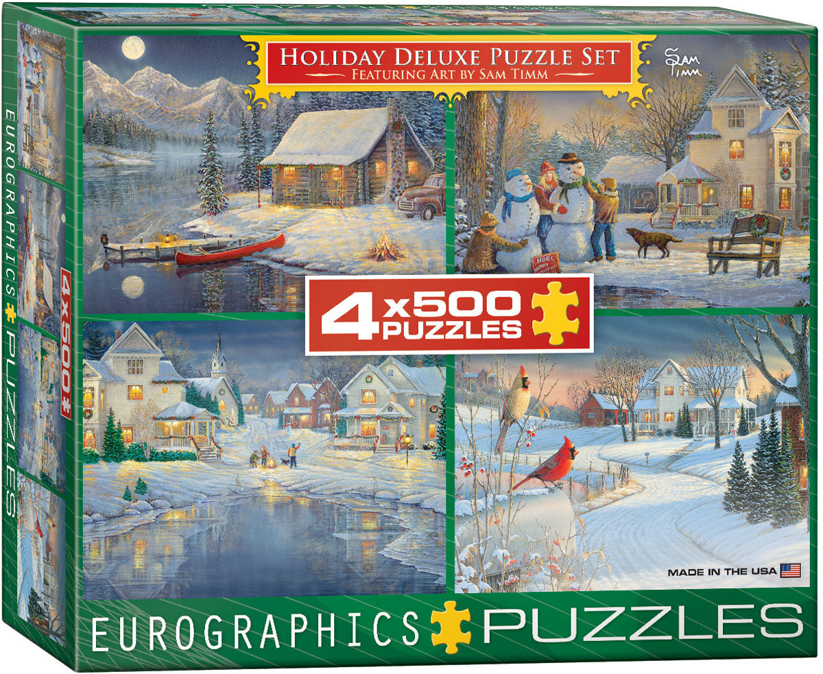Holiday Deluxe Puzzle Set