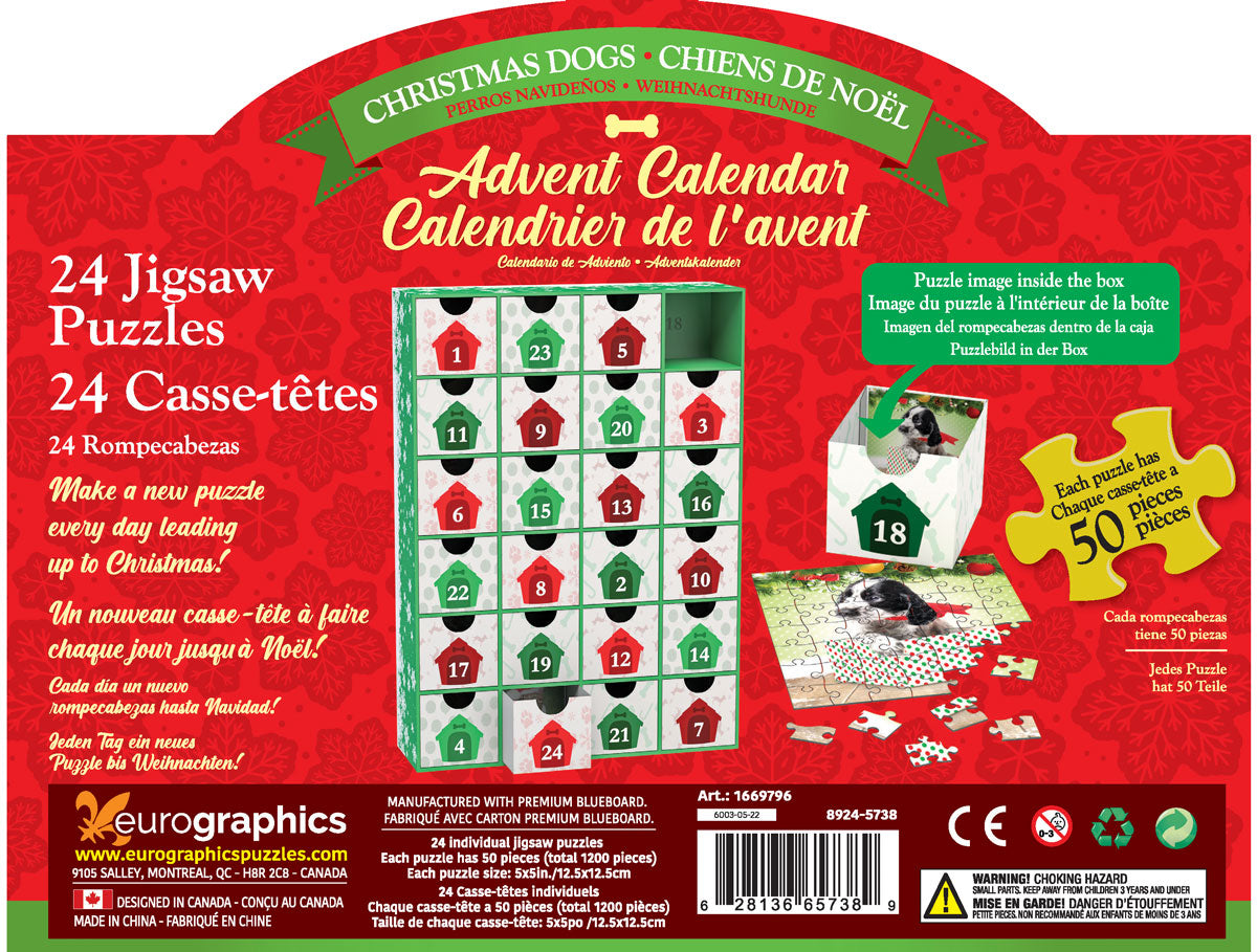 Advent Calendar - Christmas Dogs