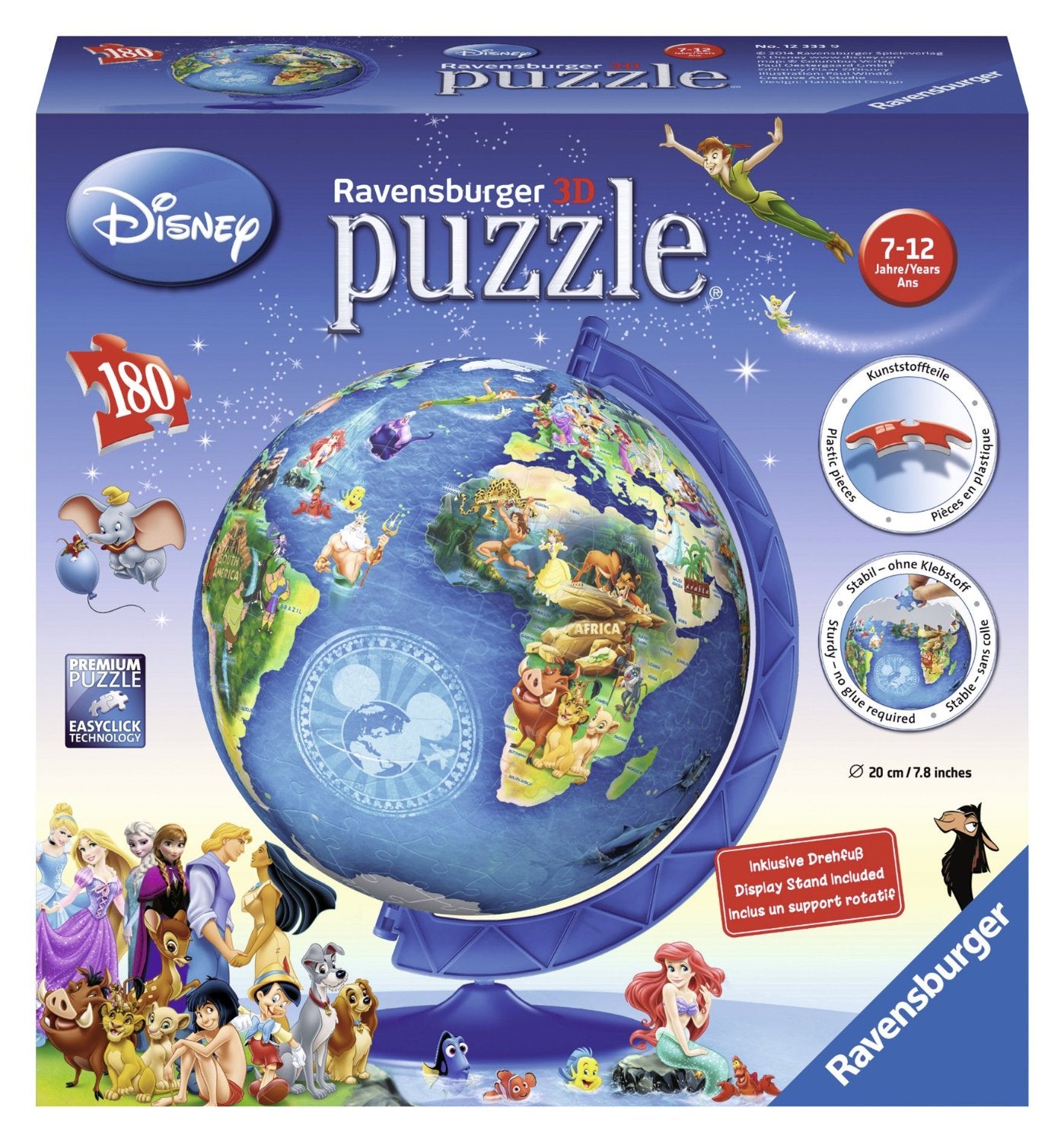 Ravensburger Disney Globe, Disney (Puzzle 3D)