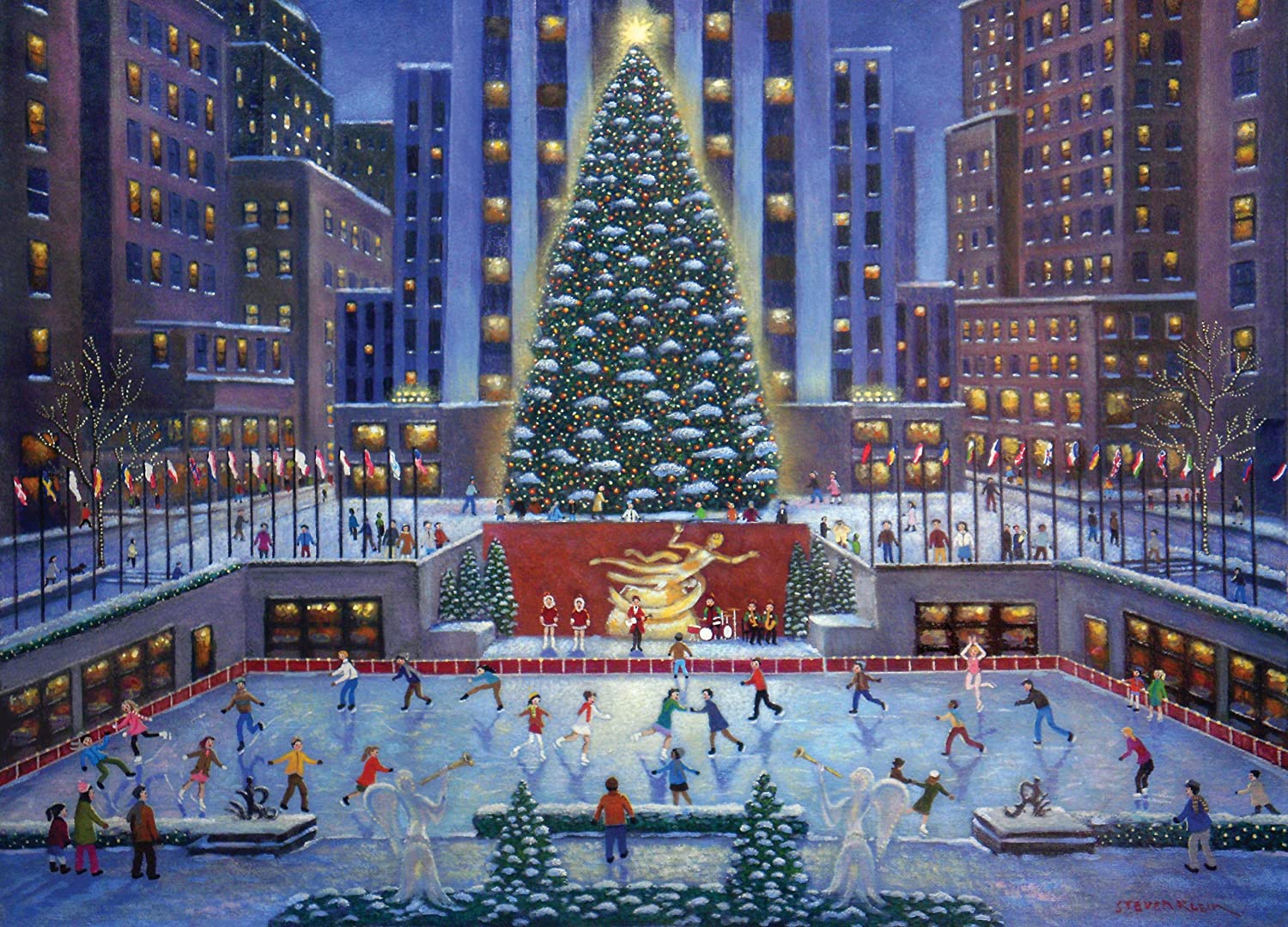 DMG Ravensburger Rockefeller Center Joy (1000pcs) (DAMAGED BOX)