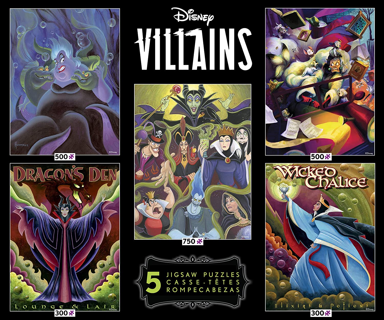 Disney Villains (5-in-1 Multipack)