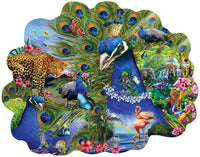 Proud Peacock (Shaped)