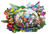 Hummingbird Reflections (Shaped)