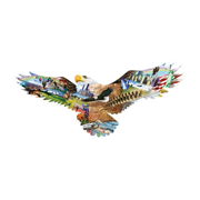 Comme l'aigle mouche - forme