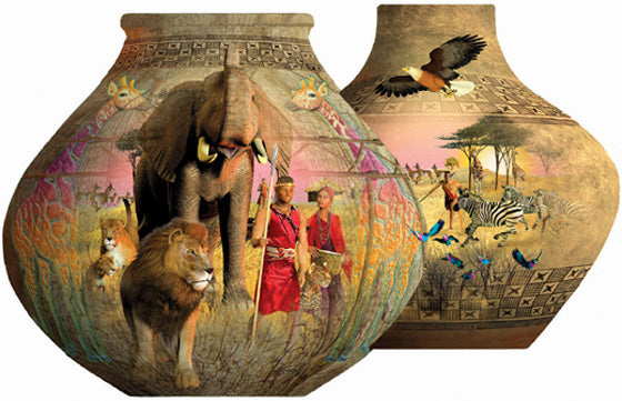 Pots africains (en forme)
