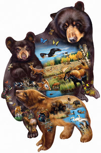 Bear Family Adventure (Shaped)