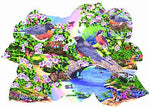 Robins in the Park (Shaped)