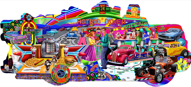 Hot Rod Diner (Shaped)