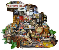 Antiques à vendre, Lori Schory (puzzle en forme)