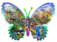 Misty Mountain Butterfly (Shaped)