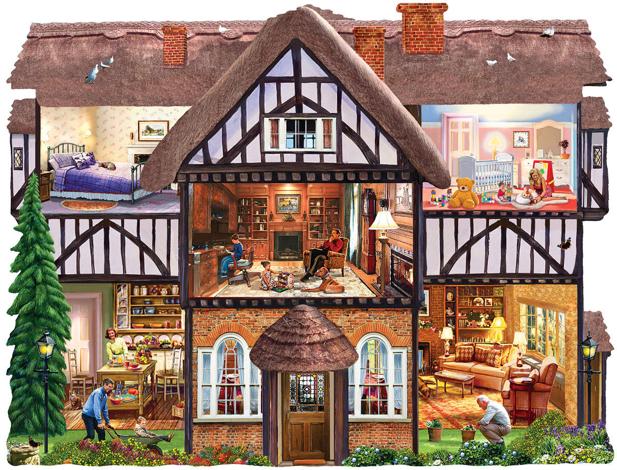 Summer House, Steve Crisp (Shaped Puzzle)