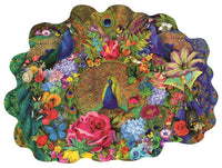 Garden Peacock, Aimee Stewart (puzzle en forme)