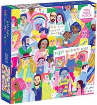 Tous sont les bienvenus ici! (1000pcs)