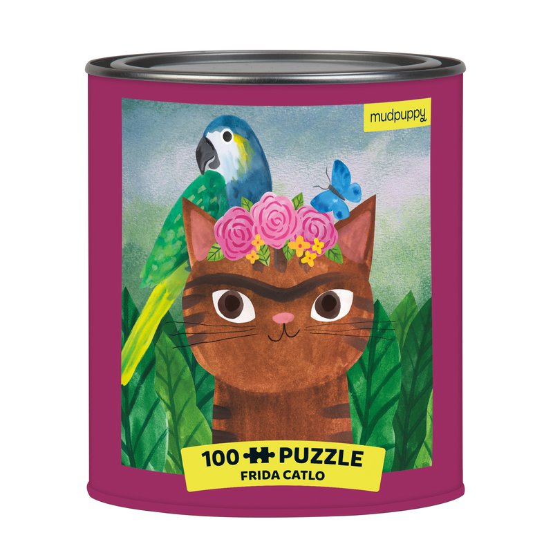 Frida Catlo Artsy Cats dans une boîte (100pcs)