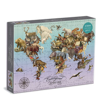 PFG Wendy Gold Endangered Species  (1500pcs) (Usage/Used - PUZZLES FOR GOOD)