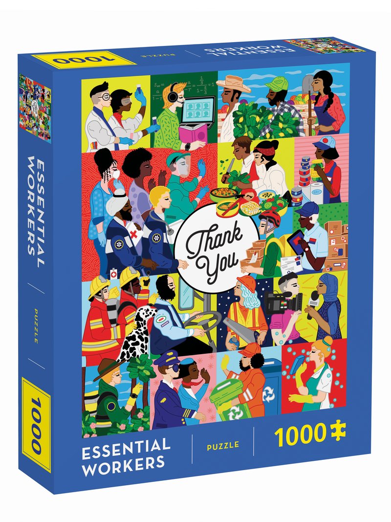 Travailleurs essentiels PFG (1000pcs) (utilisation / utilisée - puzzles pour de bon)