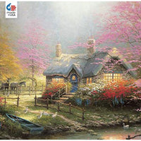 PFG Stepping Stone Cottage, Thomas Kinkade (utilisation / utilisée - puzzles pour de bon)