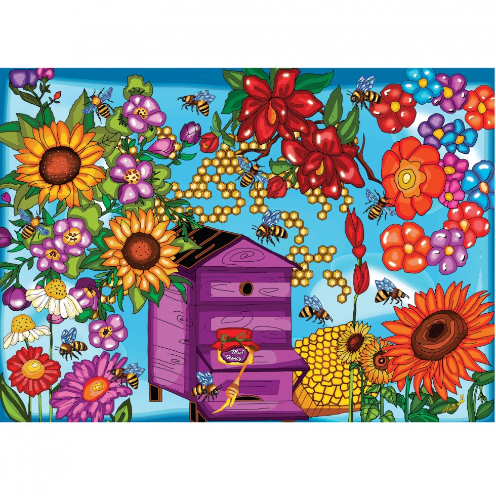 To abeille ou ne pas abeille (BZZ, BZZ, BZZ), Anie Maltai (1000pcs)