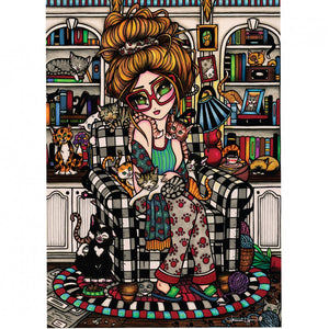 Crazy Cat Lady, Hannah Lynn (1000pcs)