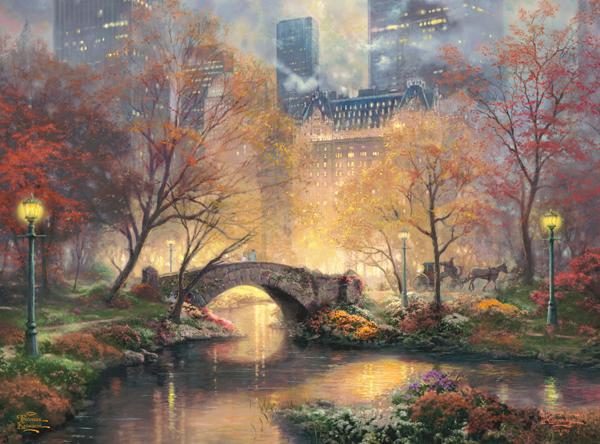 Central Park In Fall