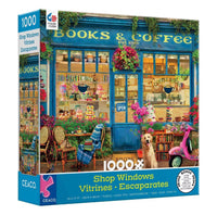 Shop Windows: Books and Coffee (1000pcs)
