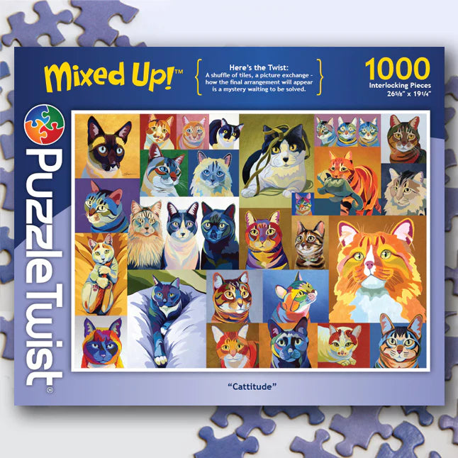 Cattitude - Mixed Up! (1000pcs)